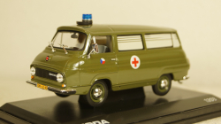 Skoda 1203 Czech Army ambulance 1974, Abrex 1:43