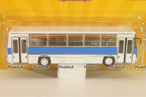 Икарус-260.51, бело-синий, Наши Автобусы №81, Modimio 1:43 
