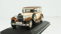Mercedes-Benz Nurburg 460 Pullman-Limousine (W08), 1929, beige/brown,  MBOMS030, Mercedes-Benz-Offizielle Modell-Sammlung #30, Altaya 1:43