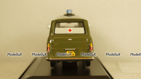 Skoda 1203 Czech Army ambulance 1974, Abrex 1:43