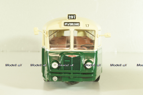 Chausson APH 47 bus 1947, green/beige, ADM075, Autobus Dal Mondo #75, Hachette 1:43 Уценка!