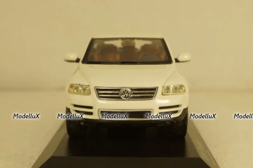 Volkswagen Touareg V10 TDI 2003 white, 400052001, Minichamps 1:43