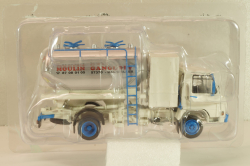 Berliet 20 K Minotier "Moulin Gangloff" 1969, white/silver, Hachette 1:43