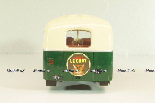 Chausson APH 47 bus 1947, green/beige, ADM075, Autobus Dal Mondo #75, Hachette 1:43 Уценка!