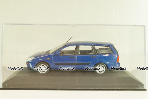 Ford Focus Turnier (MK1) 1998, blue, 430087010, Minichamps 1:43