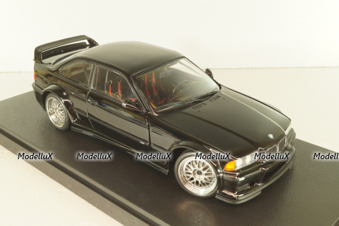 BMW M3 GTR (E36) street version, black, UT models 1:18