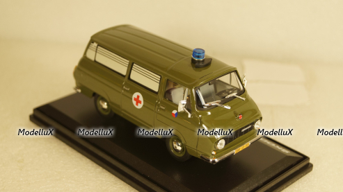 Skoda 1203 Czech Army ambulance 1974, Abrex 1:43