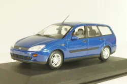 Ford Focus Turnier (MK1) 1998, blue, 430087010, Minichamps 1:43