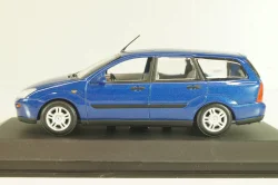 Ford Focus Turnier (MK1) 1998, blue, 430087010, Minichamps 1:43