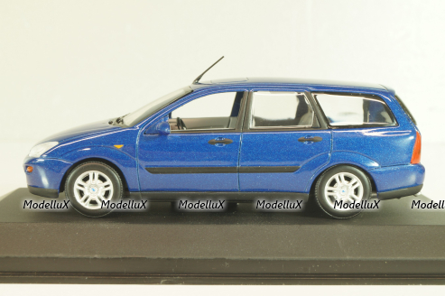 Ford Focus Turnier (MK1) 1998, blue, 430087010, Minichamps 1:43