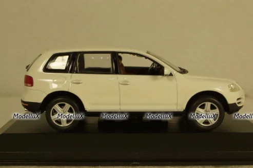 Volkswagen Touareg V10 TDI 2003 white, 400052001, Minichamps 1:43
