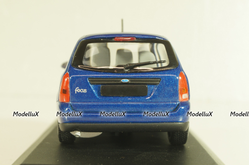 Ford Focus Turnier (MK1) 1998, blue, 430087010, Minichamps 1:43