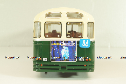 Chausson APH 47 bus 1947, green/beige, ADM075, Autobus Dal Mondo #75, Hachette 1:43 Уценка!