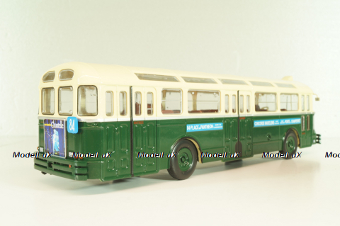 Chausson APH 47 bus 1947, green/beige, ADM075, Autobus Dal Mondo #75, Hachette 1:43 Уценка!