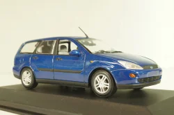 Ford Focus Turnier (MK1) 1998, blue, 430087010, Minichamps 1:43