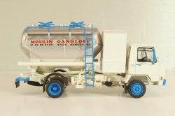 Berliet 20 K Minotier "Moulin Gangloff" 1969, white/silver, Hachette 1:43