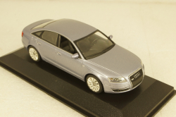 Audi A6 C6 sedan 2004, Akoya silver, 400013000, Minichamps 1:43