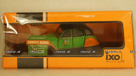 Citroen 2 CV 1978, green, CLC374N, IXO 1:43