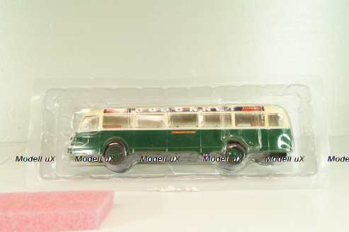 Chausson APH 47 bus 1947, green/beige, ADM075, Autobus Dal Mondo #75, Hachette 1:43 Уценка!