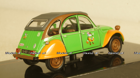 Citroen 2 CV 1978, green, CLC374N, IXO 1:43