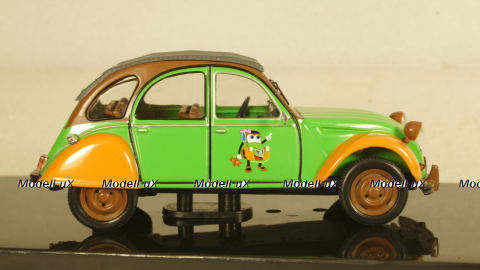 Citroen 2 CV 1978, green, CLC374N, IXO 1:43