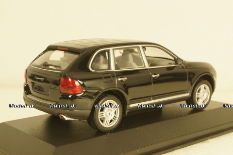 Porsche Cayenne S 2002, black metallic, 400061001, Minichamps 1:43