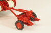 Berliet GLCK 10R fire engin with trailer, red, Hachette 1:43