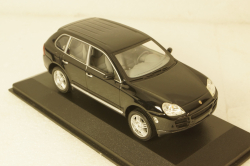 Porsche Cayenne S 2002, black metallic, 400061001, Minichamps 1:43