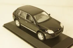 Porsche Cayenne S 2002, black metallic, 400061001, Minichamps 1:43