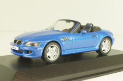 BMW Z3 Cabriolet 1996, blue, Minichamps 1:43