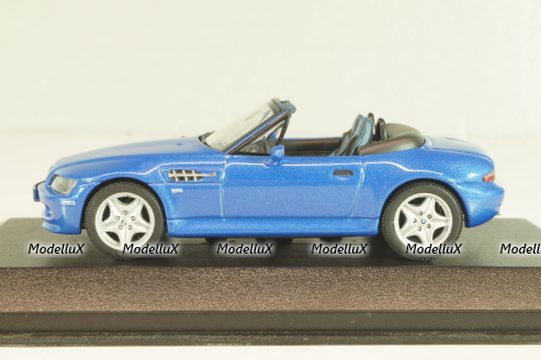 BMW Z3 Cabriolet 1996, blue, Minichamps 1:43