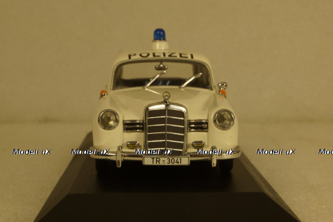 Mercedes 180 (W120) - 1953 Polizei, 430033191, Minichamps 1:43