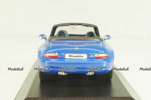 BMW Z3 Cabriolet 1996, blue, Minichamps 1:43