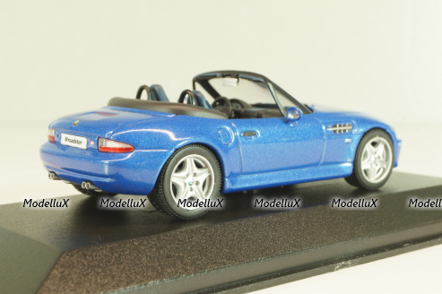 BMW Z3 Cabriolet 1996, blue, Minichamps 1:43