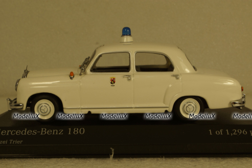 Mercedes 180 (W120) - 1953 Polizei, 430033191, Minichamps 1:43