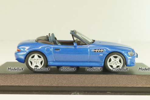 BMW Z3 Cabriolet 1996, blue, Minichamps 1:43