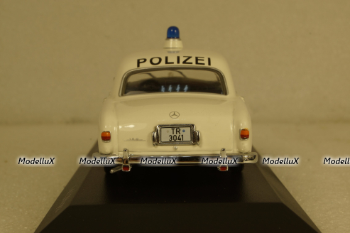 Mercedes 180 (W120) - 1953 Polizei, 430033191, Minichamps 1:43