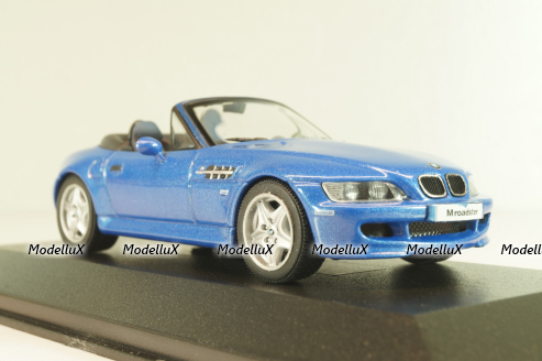 BMW Z3 Cabriolet 1996, blue, Minichamps 1:43