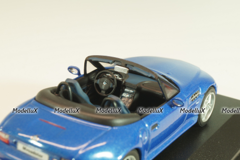 BMW Z3 Cabriolet 1996, blue, Minichamps 1:43