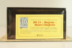 Citroen DS21 "Majesty" Henri Chapron 1967, blue/white roof, Citroen DS Collection, Atlas 1:43