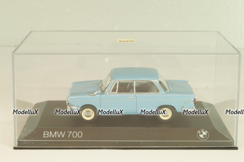 BMW 700 LS 1962, light blue, Minichamps 1:43