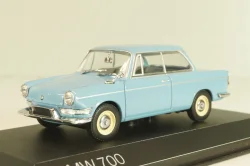BMW 700 LS 1962, light blue, Minichamps 1:43