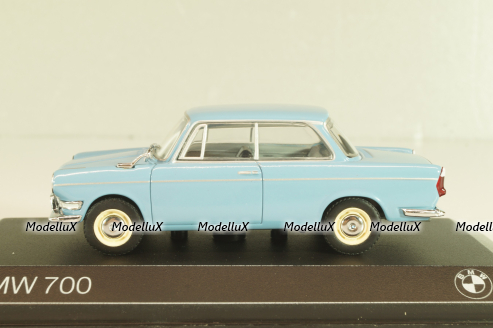 BMW 700 LS 1962, light blue, Minichamps 1:43