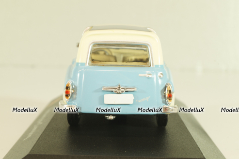 Wartburg 311/5 Camping 1960, white/blue, 7230030, Atlas 1:43