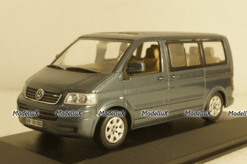 Volkswagen Мultivan, grey, 842902126, Minichamps 1:43