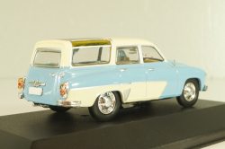 Wartburg 311/5 Camping 1960, white/blue, 7230030, Atlas 1:43
