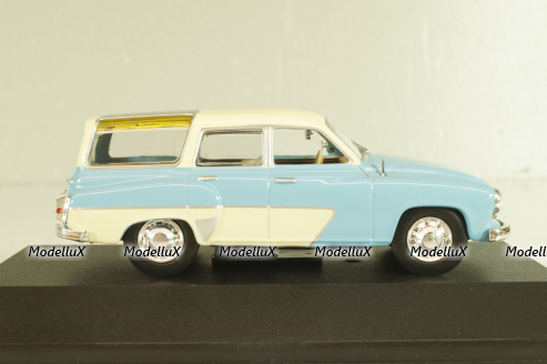 Wartburg 311/5 Camping 1960, white/blue, 7230030, Atlas 1:43