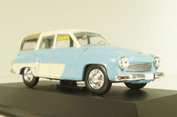 Wartburg 311/5 Camping 1960, white/blue, 7230030, Atlas 1:43