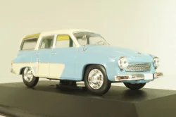 Wartburg 311/5 Camping 1960, white/blue, 7230030, Atlas 1:43