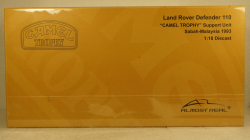 LAND ROVER DEFENDER 110 N 0 RALLY CAMEL TROPHY SABAH-MALAYSIA 1993, ALM810310, Almost Real 1:18
